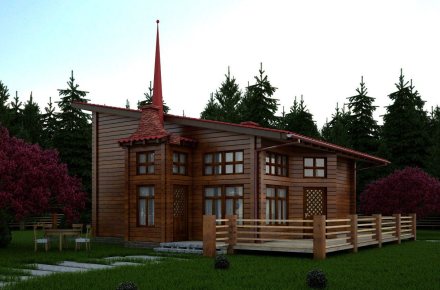 Экстерьер баня