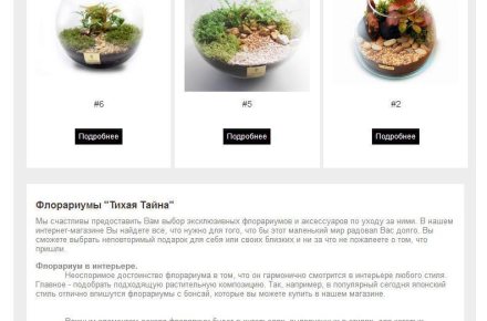 Тексты и описания товаров