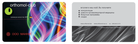Клубная карта Orthomol-club