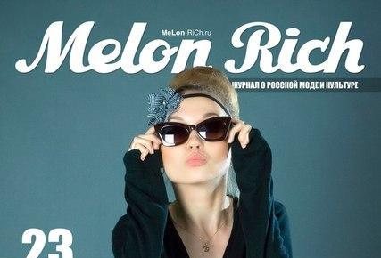 Дизайн журнала "Melon Rich"