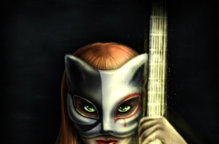 Портрет вокалистки, бэнд-лидера и автора песен группы "Felidae"