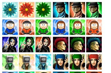 Иконки в стиле ICQ