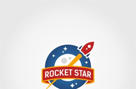 Разработка логотипа для компании RocketStar