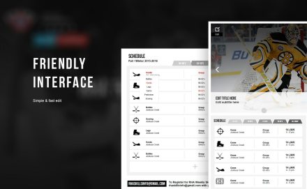 Создание сайта для Russian Hockey Academy
