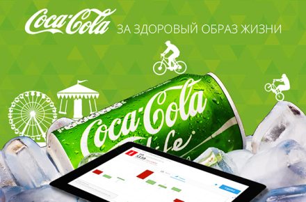 Позиции на рынке Coca-Cola плюс положительный образ заботы о здоровье
