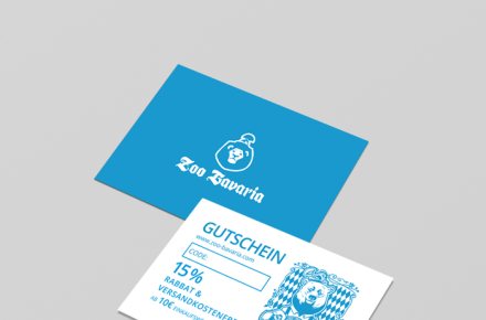 Подарочная карта для компании Zoo Bavaria