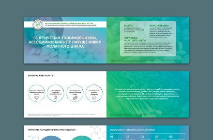 Разработка дизайна презентации для клиники