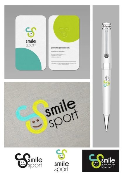 Smile sport фирменный стиль