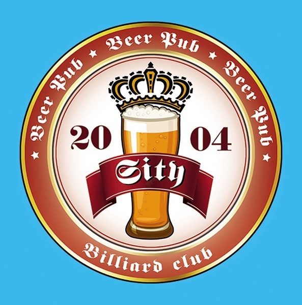 Logo for a beer bar