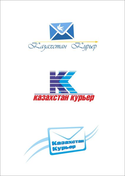 Kazakhstan courier logo