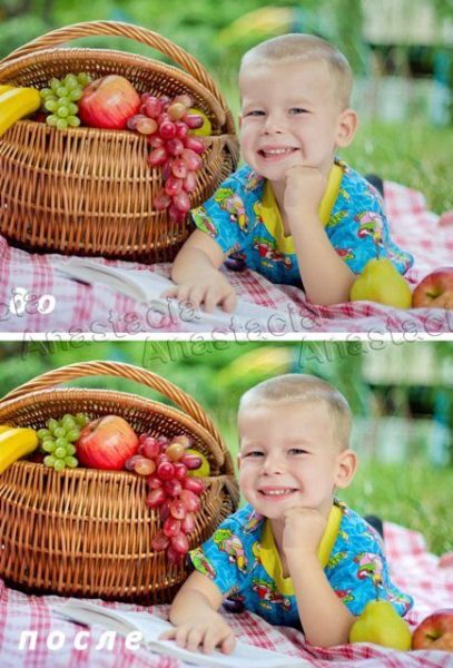 Исправление неудачных фото