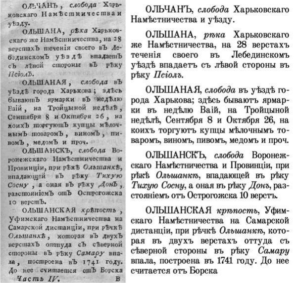 Лексиконъ Россiйскаго государства. 1788 г.