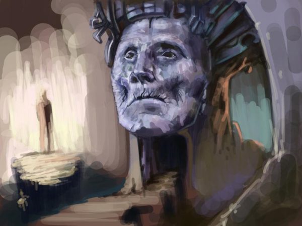 Dungeon background concept