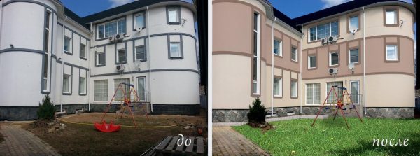 Реставрация фасада дома (3)
