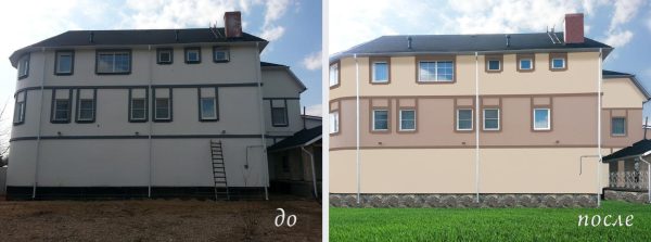 Реставрация фасада дома (4)