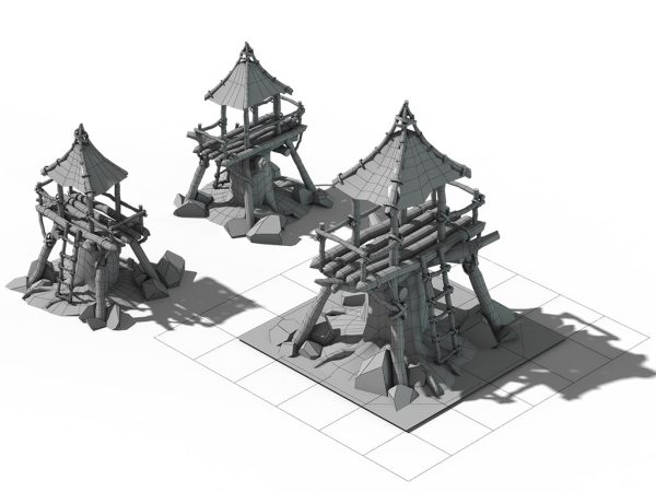Модель здания. 3d модель для Unity 3d