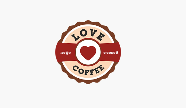 Логотип компании Love Coffee