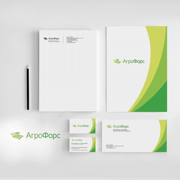 Разработка фирменного стиля компании АгроФорс
