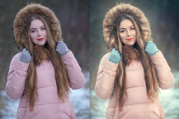Дівчина в каптурі