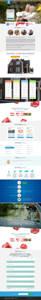 Website for private guesthouses in Saint Petersburg