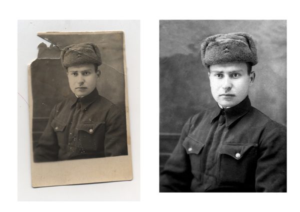 Реставрация старой фотографии